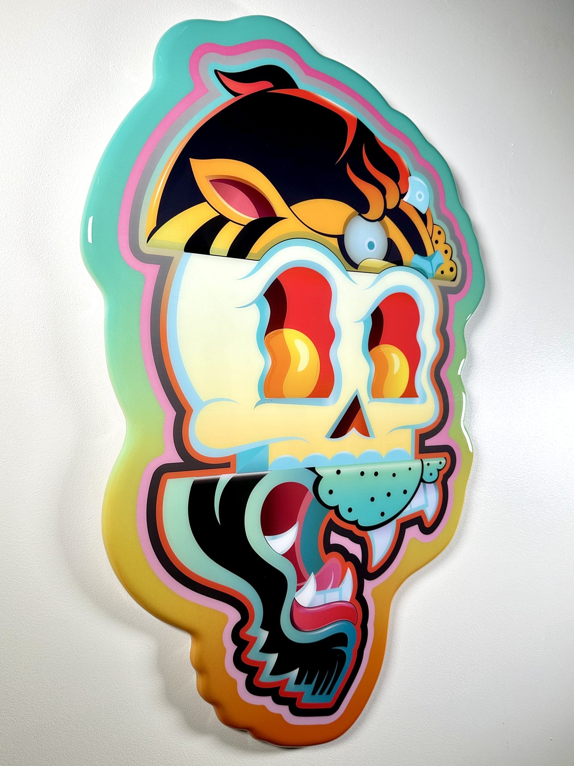 "Rainbow Panther" Resin Print image 3