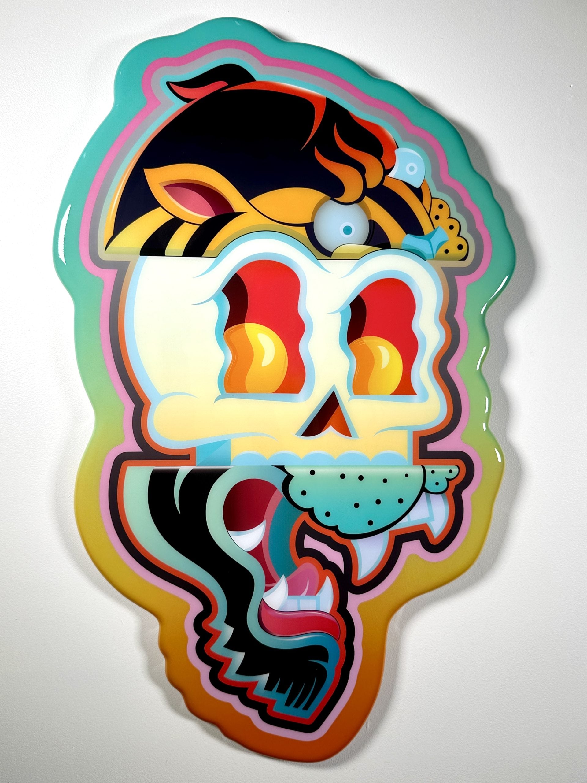 "Rainbow Panther" Resin Print image 1