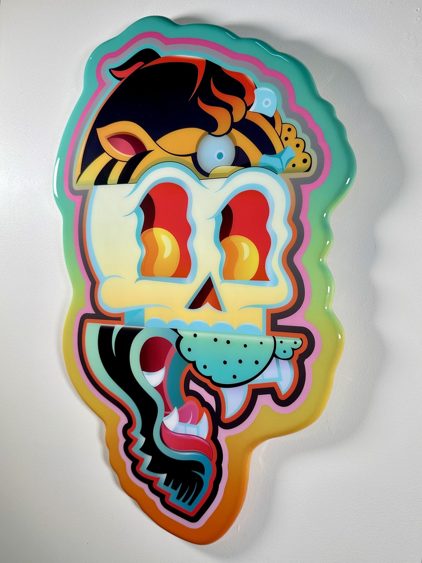 "Rainbow Panther" Resin Print image 2