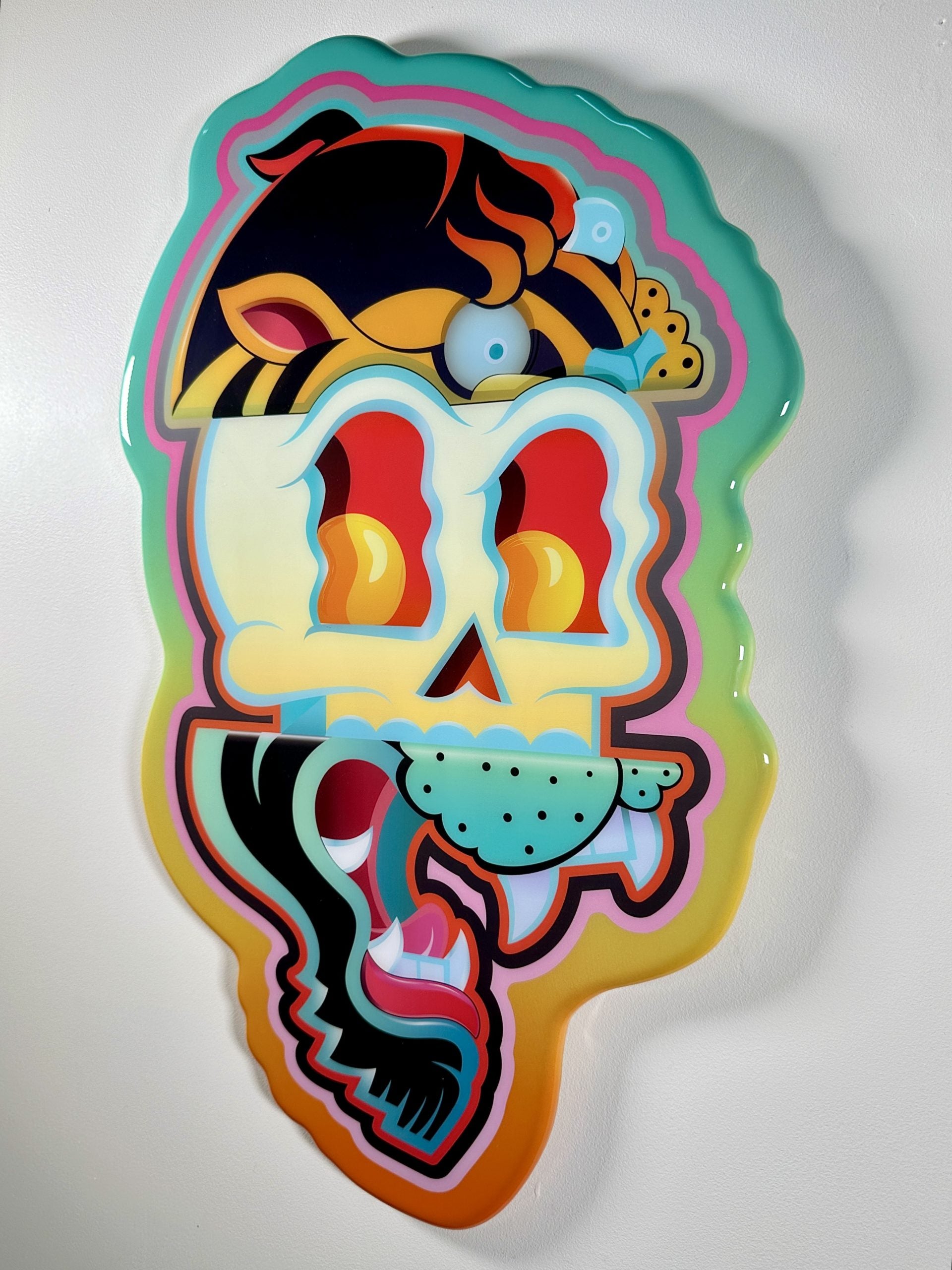 "Rainbow Panther" Resin Print image 2