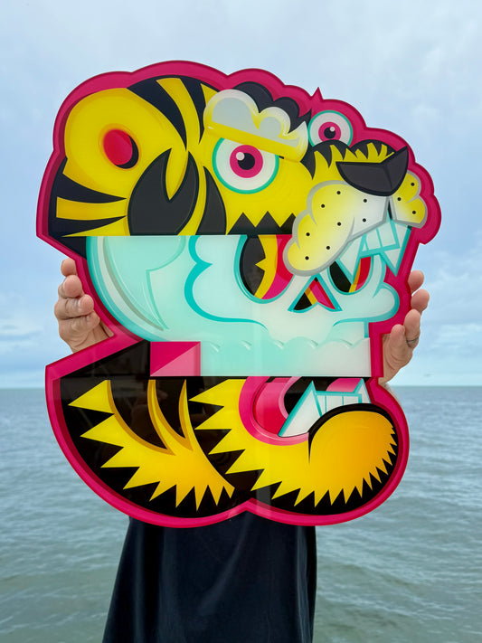 "Sun Tiger" Acrylic Print