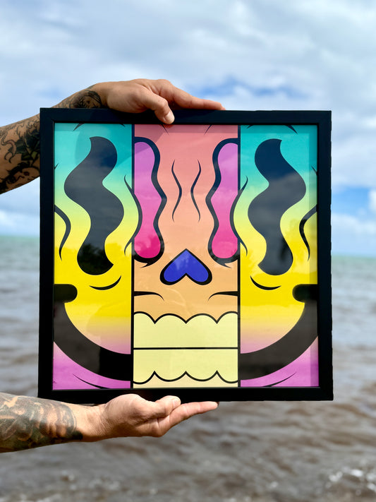 "Trip & Drip" (Framed Print)