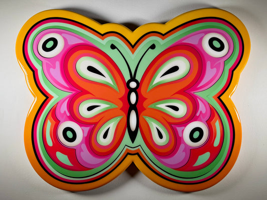 "Chromaflux" (Yellow Gradient) Resin Print