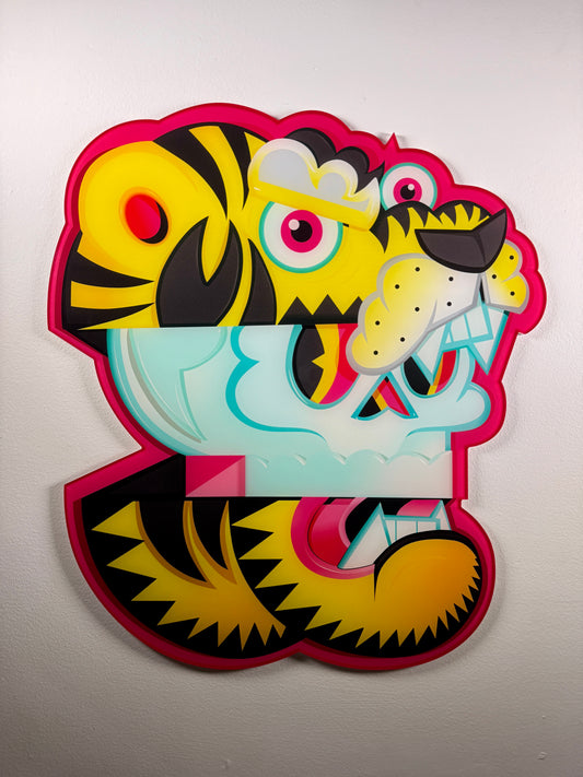 "Sun Tiger" Acrylic Print